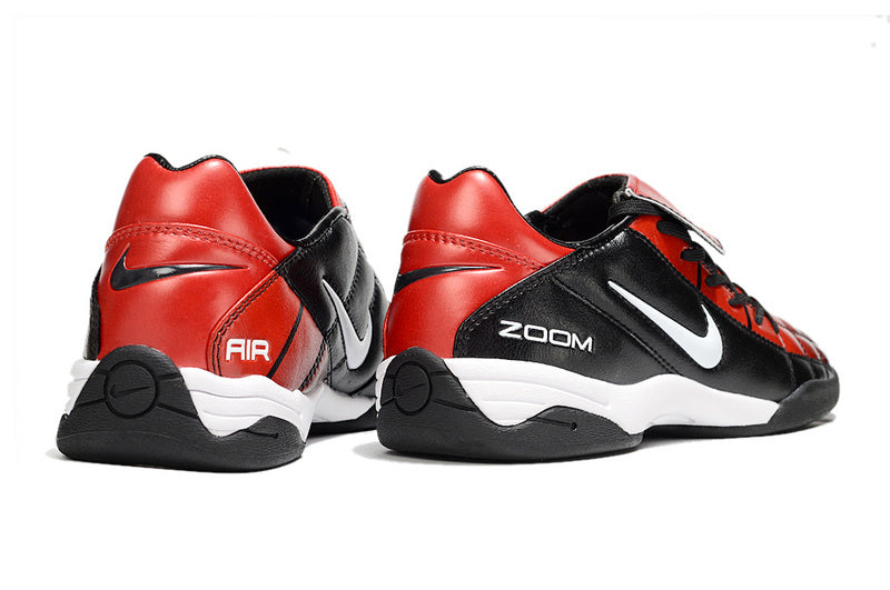 CHUTEIRA NIKE AIR ZOOM TOTAL 90 III FUTSAL - PRETA E VERMELHA