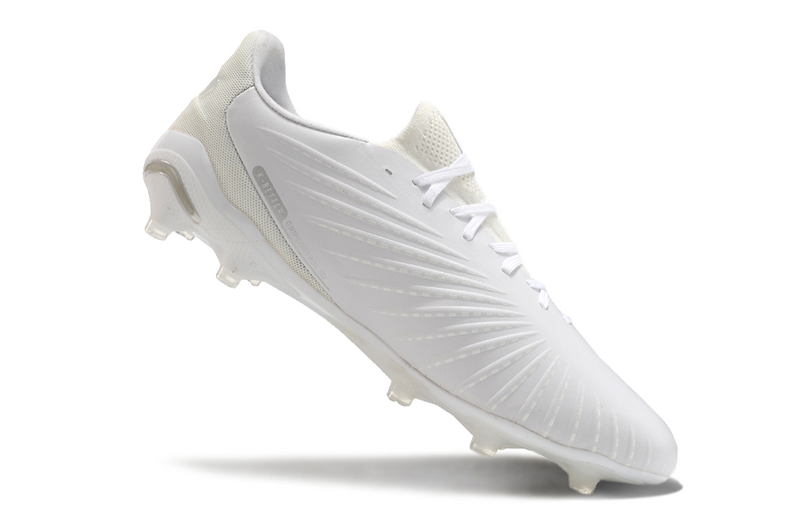CHUTEIRA PUMA KING FG/AG CAMPO "WHITEOUT" - BRANCA