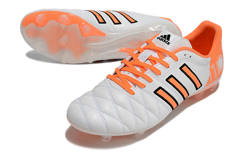 ADIDAS ADIPURE 11 PRO CAMPO - BRANCA E LARANJA
