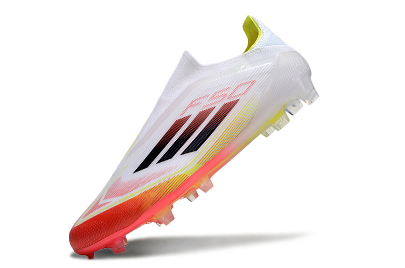 ADIDAS F50 LACELASS ELITE CAMPO - BRANCA E VERMELHA