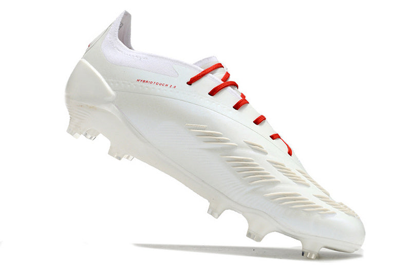 ADIDAS PREDATOR 24 ELITE CAMPO - BRANCA E LARANJA