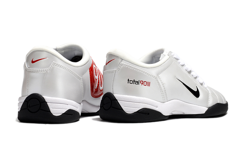 CHUTEIRA NIKE TOTAL 90 III FUTSAL - BRANCA E VERMELHA