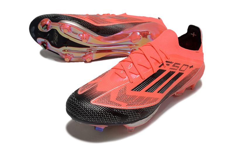 CHUTEIRA ADIDAS F50.1 LIGHTSTRIKE PRO ELITE CAMPO "VIVID HORIZON" - LARANJA