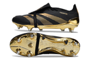ADIDAS PREDATOR 24 FT ELITE TRAVA MISTA - PRETA E DOURADA