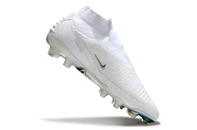 CHUTEIRA NIKE PHANTOM 6 HIGH ELITE CAMPO - BRANCA