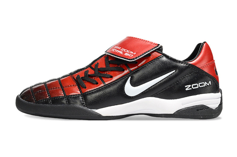 CHUTEIRA NIKE AIR ZOOM TOTAL 90 III FUTSAL - PRETA E VERMELHA