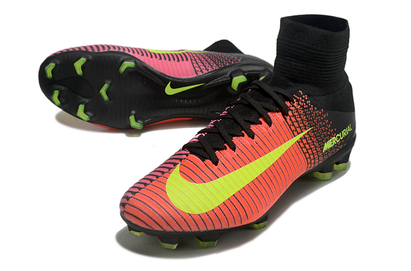 CHUTEIRA NIKE MERCURIAL SUPERFLY 5 ELITE CAMPO - LARANJA