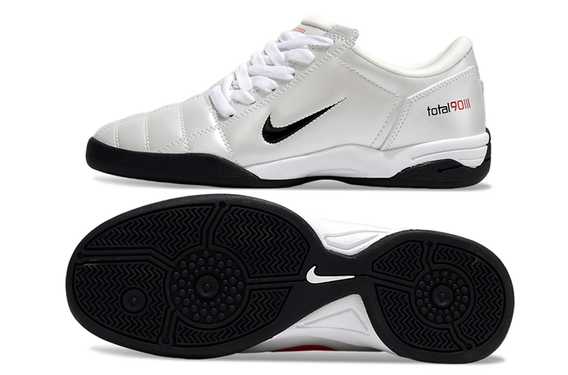CHUTEIRA NIKE TOTAL 90 III FUTSAL - BRANCA E VERMELHA