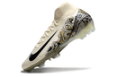 CHUTEIRA NIKE AIR ZOOM MERCURIAL SUPERFLY 10 ELITE CAMPO - BEGE E PRETA