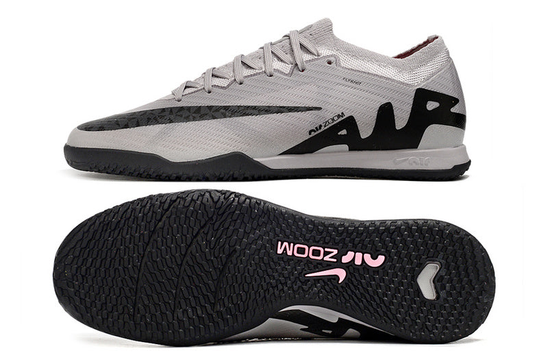 CHUTEIRA NIKE AIR ZOOM MERCURIAL VAPOR 15 ELITE FUTSAL "RISING GEM" - CINZA
