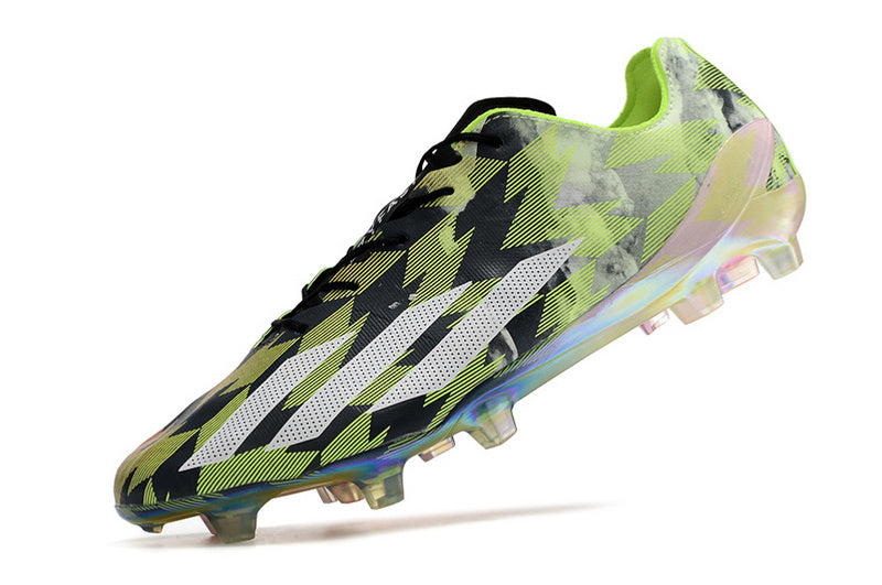 CHUTEIRA ADIDAS X CRAZYFAST+ CAMPO "CRAZYLIGHT" - VERDE E VERMELHA