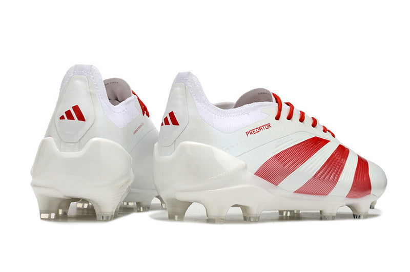 ADIDAS PREDATOR 24 ELITE CAMPO - BRANCA E LARANJA