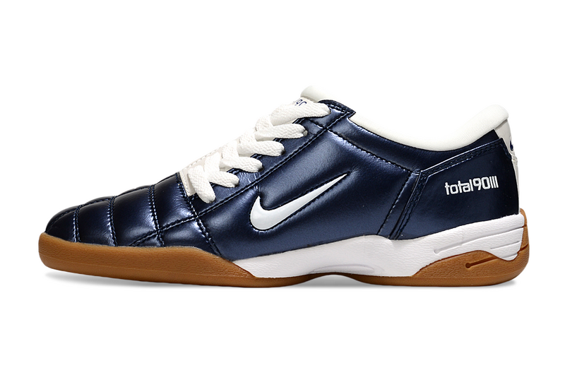 CHUTEIRA NIKE TOTAL 90 III FUTSAL - AZUL E BRANCA