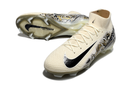 CHUTEIRA NIKE AIR ZOOM MERCURIAL SUPERFLY 10 ELITE CAMPO - BEGE E PRETA