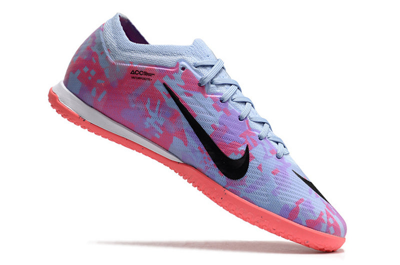 CHUTEIRA NIKE AIR ZOOM MERCURIAL VAPOR 15 ELITE FUTSAL "VALENTINES DAY" - ROXA E ROSA