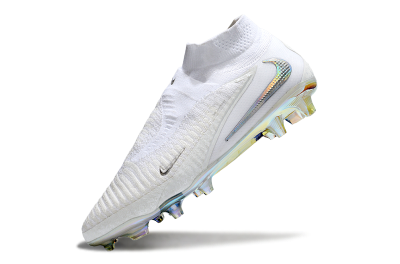 CHUTEIRA NIKE PHANTOM 6 HIGH ELITE CAMPO - BRANCA