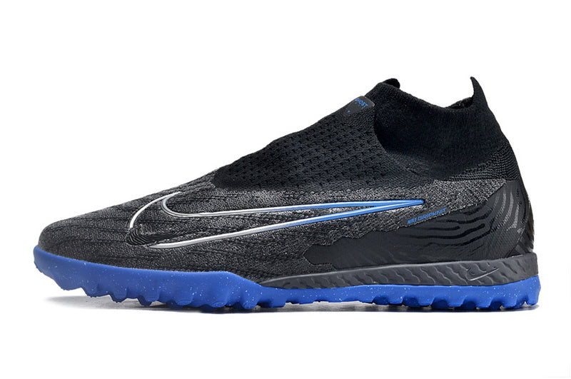 CHUTEIRA NIKE PHANTOM GX DYNAMIC FIT ELITE SOCIETY - PRETA E AZUL