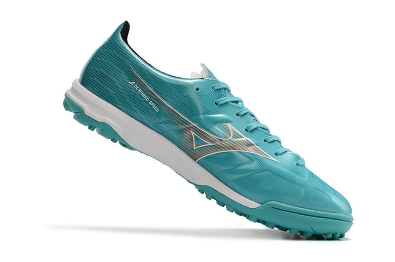 CHUTEIRA MIZUNO ALPHA SOCIETY - AZUL E BRANCA