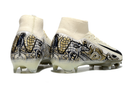 CHUTEIRA NIKE AIR ZOOM MERCURIAL SUPERFLY 10 ELITE CAMPO - BEGE E PRETA