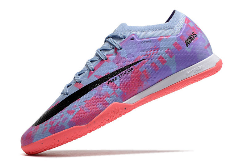 CHUTEIRA NIKE AIR ZOOM MERCURIAL VAPOR 15 ELITE FUTSAL "VALENTINES DAY" - ROXA E ROSA