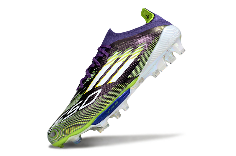 CHUTEIRA ADIDAS F50.1 LIGHTSTRIKE PRO ELITE CAMPO - ROXA E VERDE
