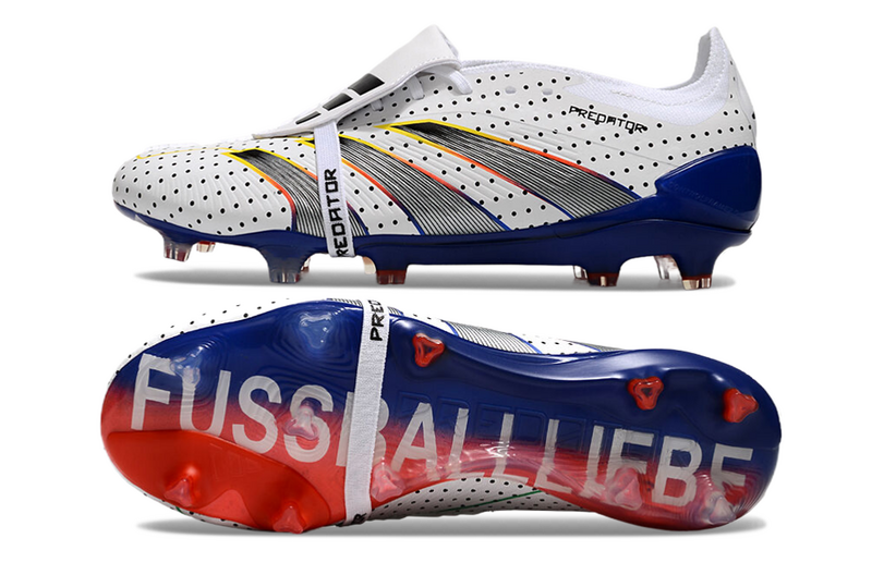 ADIDAS PREDATOR 24 FT ELITE CAMPO - BRANCA E CINZA