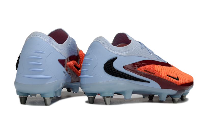 CHUTEIRA NIKE PHANTOM 6 ELITE TRAVA MISTA - AZUL E VERMELHA