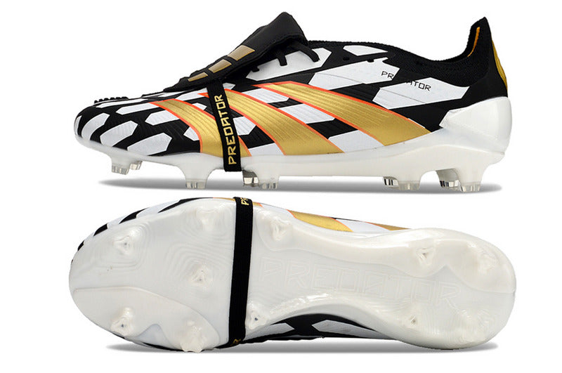 ADIDAS PREDATOR 24 FT ELITE CAMPO - BRANCA E PRETA