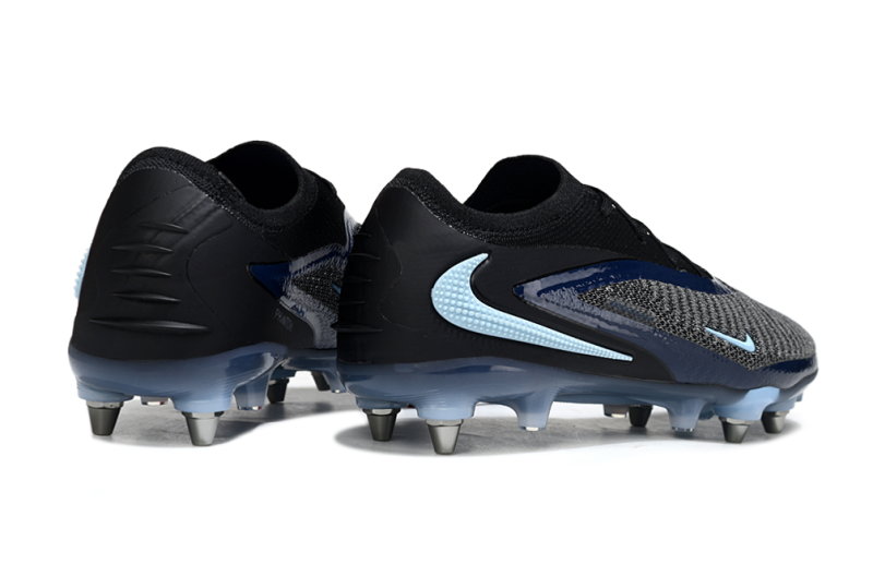 CHUTEIRA NIKE PHANTOM 6 ELITE TRAVA MISTA - PRETA E AZUL