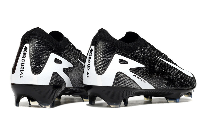 CHUTEIRA NIKE AIR ZOOM MERCURIAL VAPOR 16 ELITE CAMPO - PRETA E BRANCA