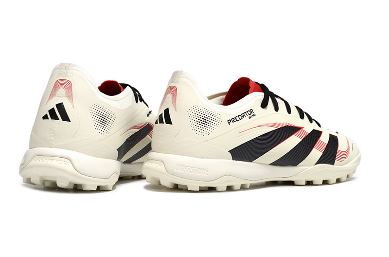 CHUTEIRA ADIDAS PREDATOR 25 ELITE SOCIETY - BEGE E VERMELHA