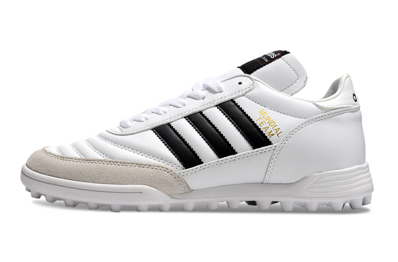 CHUTEIRA ADIDAS COPA MUNDIAL SOCIETY - BRANCA E PRETA