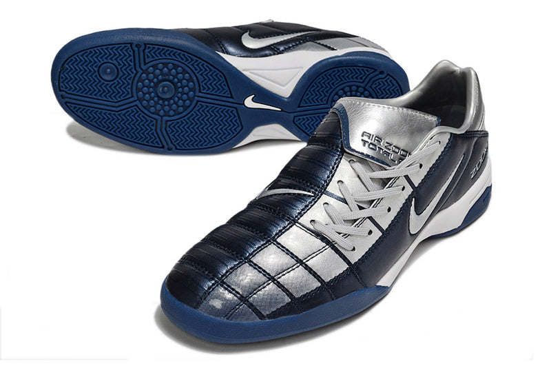 CHUTEIRA NIKE AIR ZOOM TOTAL 90 III FUTSAL - AZUL E CINZA