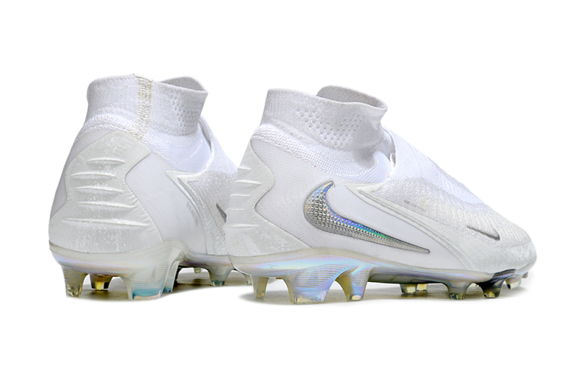 CHUTEIRA NIKE PHANTOM 6 HIGH ELITE CAMPO - BRANCA