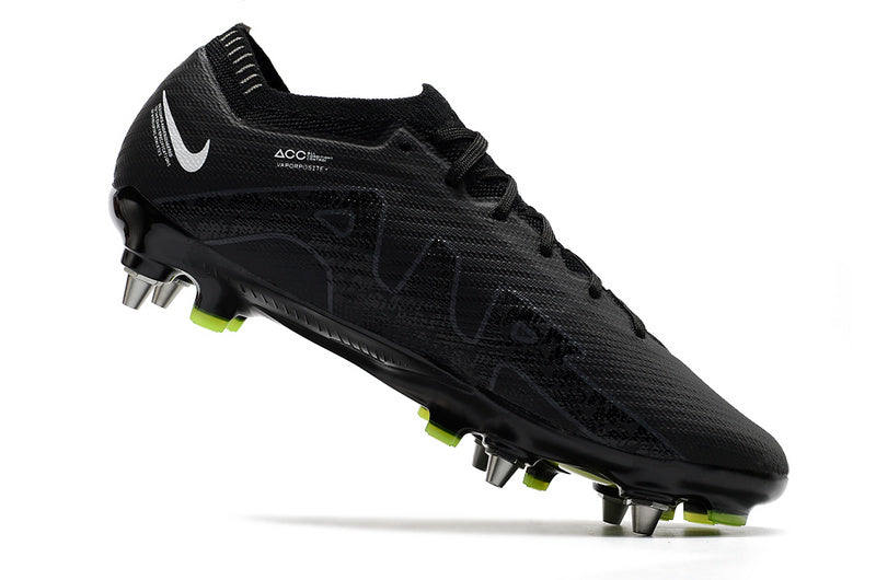 CHUTEIRA NIKE AIR ZOOM MERCURIAL VAPOR 15 ELITE TRAVA MISTA "SHADOW" - PRETA
