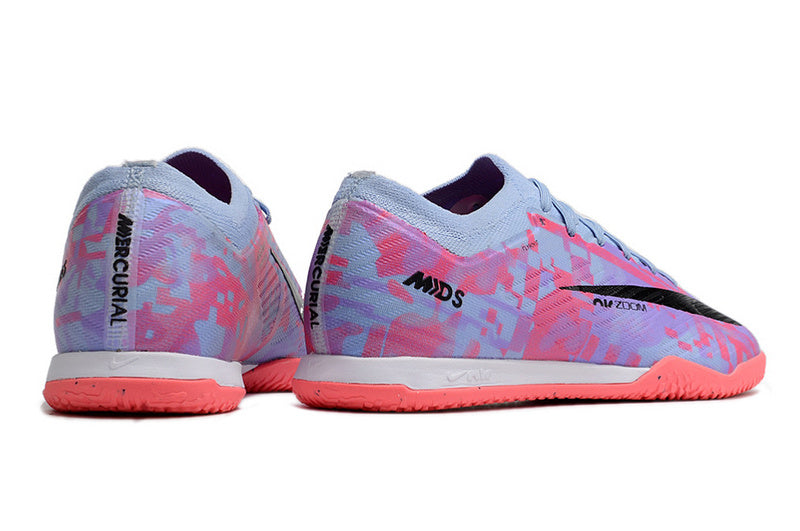 CHUTEIRA NIKE AIR ZOOM MERCURIAL VAPOR 15 ELITE FUTSAL "VALENTINES DAY" - ROXA E ROSA