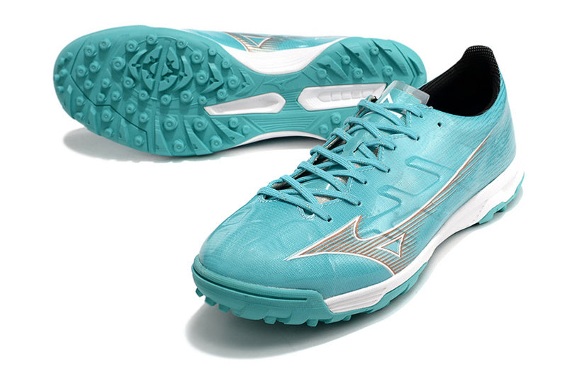 CHUTEIRA MIZUNO ALPHA SOCIETY - AZUL E BRANCA