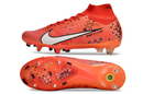 CHUTEIRA NIKE AIR ZOOM MERCURIAL SUPERFLY 9 ELITE TRAVA MISTA FIXA "DREAM SPEED 7" - VERMELHA