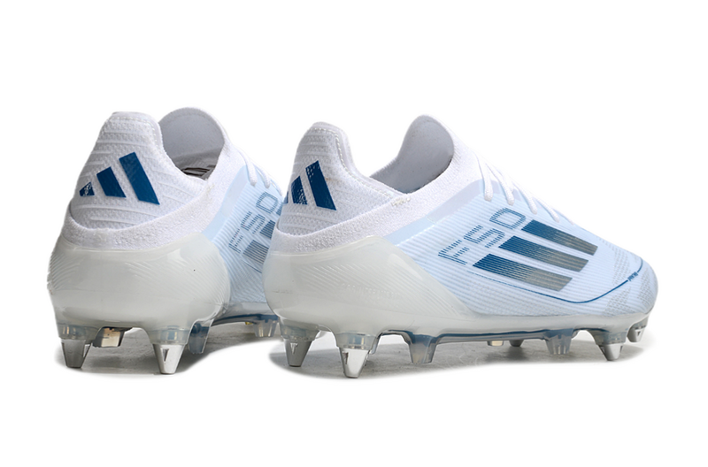 ADIDAS F50.1 ELITE TRAVA MISTA - BRANCA E AZUL