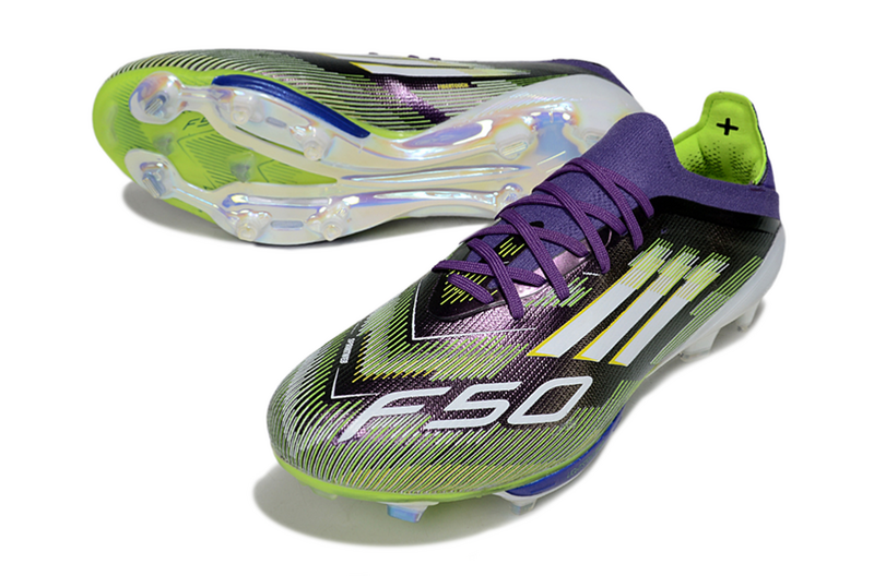 CHUTEIRA ADIDAS F50.1 LIGHTSTRIKE PRO ELITE CAMPO - ROXA E VERDE