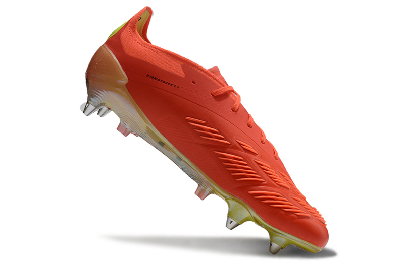 ADIDAS PREDATOR 24 ELITE TRAVA MISTA - VERMELHA E PRETA