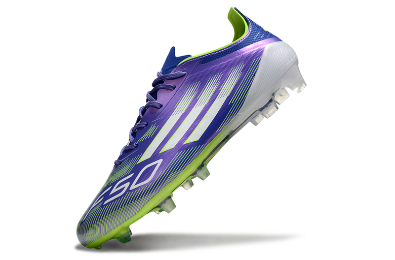 CHUTEIRA ADIDAS F50 ELITE CAMPO - AZUL E VERDE