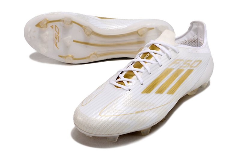 CHUTEIRA ADIDAS F50 ELITE CAMPO "DAY SPARK" - BRANCA