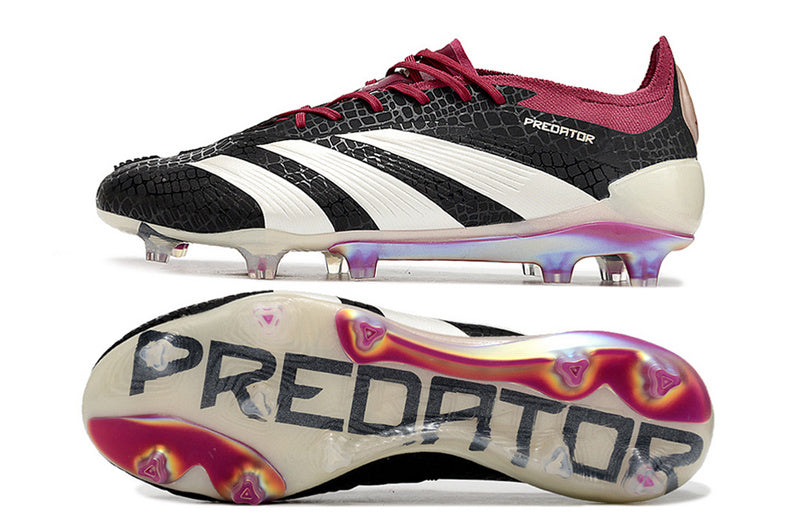 ADIDAS PREDATOR 24 ELITE CAMPO - PRETA E ROXA