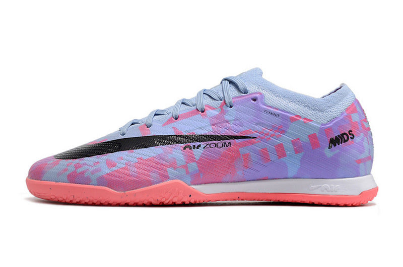 CHUTEIRA NIKE AIR ZOOM MERCURIAL VAPOR 15 ELITE FUTSAL "VALENTINES DAY" - ROXA E ROSA