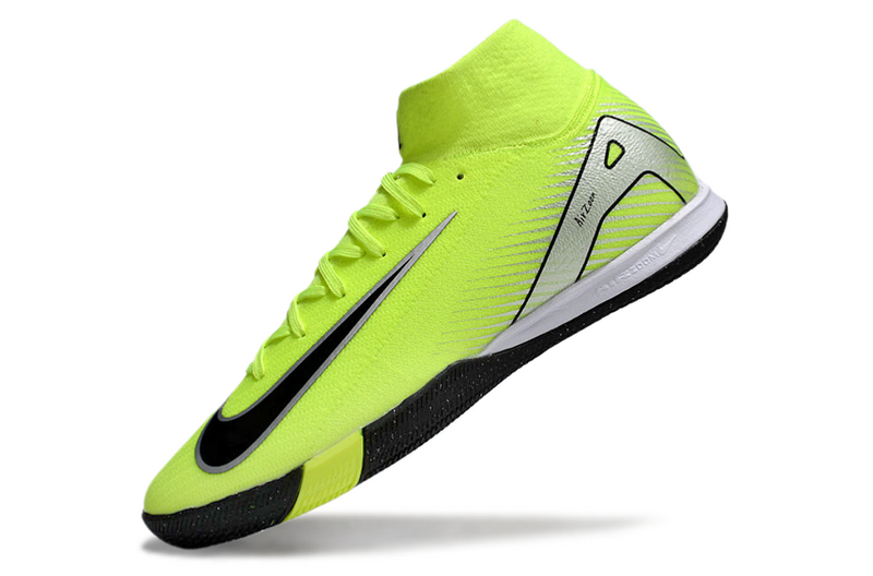 CHUTEIRA NIKE AIR ZOOM MERCURIAL SUPERFLY 10 ELITE FUTSAL "MAD VOLTAGE" - VERDE