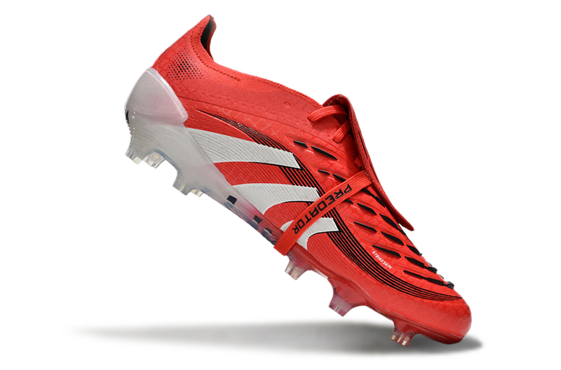 ADIDAS PREDATOR 25 FT ELITE CAMPO "PURE VICTORY" - VERMELHA E BRANCA