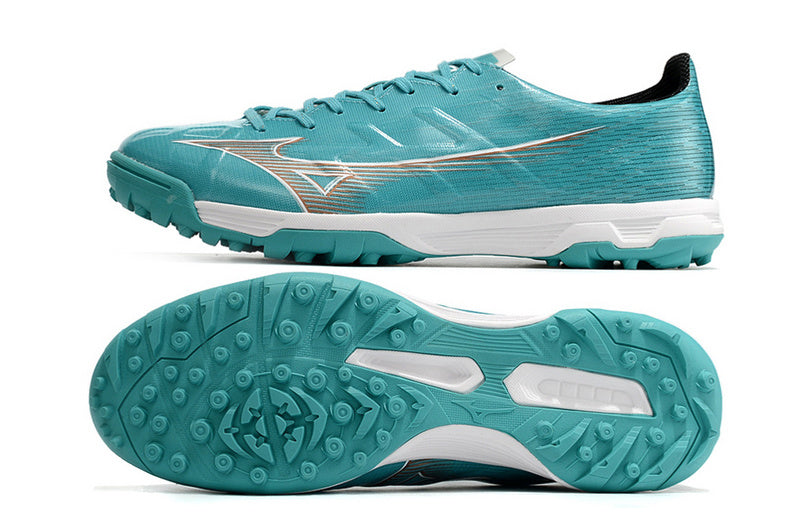 CHUTEIRA MIZUNO ALPHA SOCIETY - AZUL E BRANCA