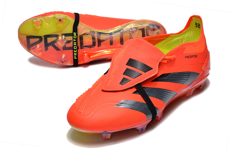 ADIDAS PREDATOR 24 FT ELITE CAMPO "PREDSTRIKE" - LARANJA E PRETA
