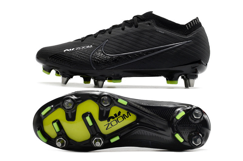 CHUTEIRA NIKE AIR ZOOM MERCURIAL VAPOR 15 ELITE TRAVA MISTA "SHADOW" - PRETA